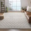 Safavieh Manhattan Hand Made Area Rug, Ivory Contemporary Style Non-shedding In Neutral