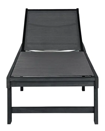 Safavieh Manteca Lounge Chair In Black