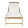 Safavieh Manteca Patio Collection Lounge Chair In White
