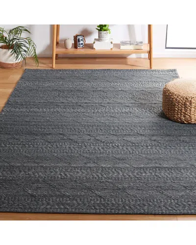 Safavieh Marbella Flat Weave Wool-blend Rug In Grey