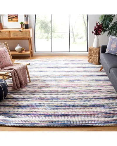 Safavieh Marbella Hand Loomed Wool-blend Rug In Multi