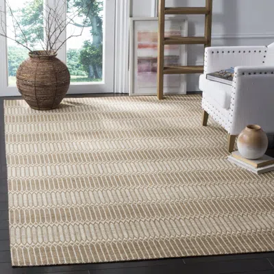 Safavieh Marbella Hand Made Area Rug, Brown Contemporary Style Non-shedding