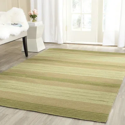 Safavieh Marbella Hand Made Area Rug, Green Contemporary Style Non-shedding