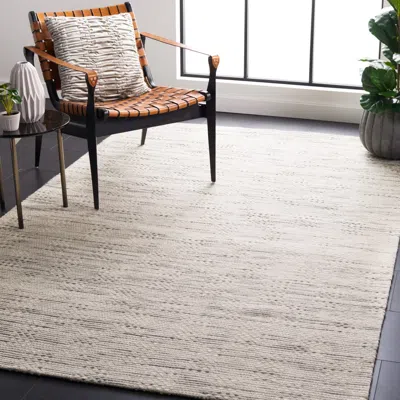 Safavieh Marbella Hand Made Area Rug, Grey / Beige Contemporary Style Non-shedding In Neutral