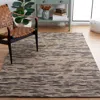 Safavieh Marbella Hand Made Area Rug, Natural / Grey Contemporary Style Non-shedding In Brown