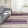 Safavieh Marbella Hand Made Area Rug, White / Lilac Contemporary Style Non-shedding In Multi