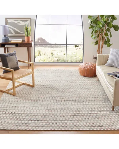 Safavieh Marbella Hand Woven Wool-blend Rug In Neutral