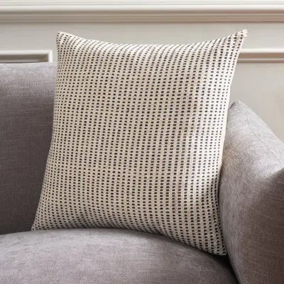 Safavieh Marciela Striped Cotton Throw Pillow In Neutral