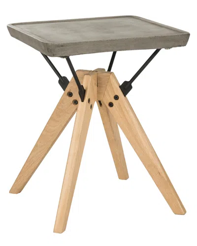 Safavieh Marcio Indoor/outdoor Modern Concrete 19.69in Side Table