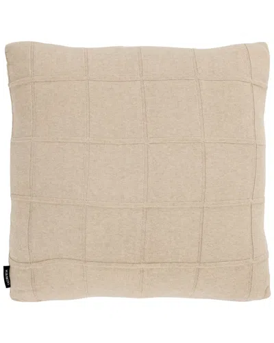 Safavieh Mari 18x18 Cotton Pillow In Neutral