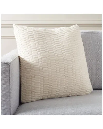 Safavieh Mari 18x18in Pillow In Ivory
