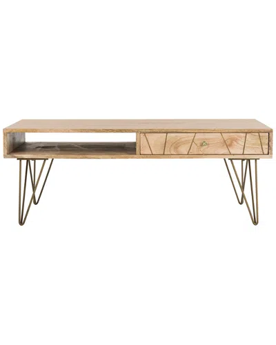 Safavieh Marigold Coffee Table In Brown