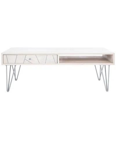 Safavieh Marigold Silver Coffee Table