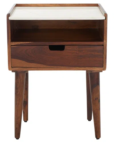 Safavieh Marion Nightstand In Brown