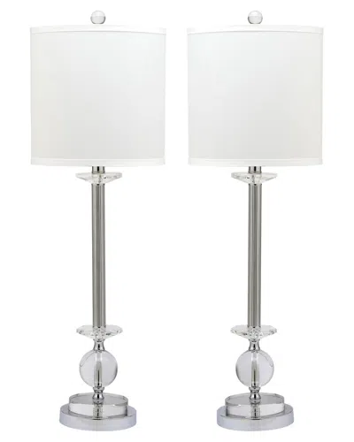 SAFAVIEH SAFAVIEH MARLA 31IN CRYSTAL CANDLESTICK LAMP