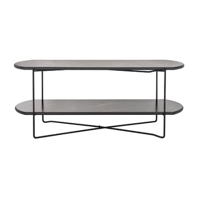 Safavieh Marlee Storage Metal Coffee Table In Black
