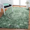 Safavieh Marquee Hand Made Area Rug, Green / Ivory Traditional Style Non-shedding In Green