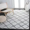 Safavieh Marquee Hand Made Area Rug, Ivory / Grey Transitional Style Non-shedding In Gray