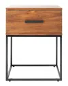 Safavieh Marquise Nightstand In Brown