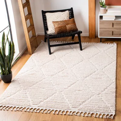 Safavieh Marrakesh Machine Made Area Rug, Beige Modern Style Easy Care In Neutral