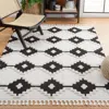 Safavieh Marrakesh Machine Made Area Rug, Ivory / Anthracite Bohemian Style Easy Care In Gray