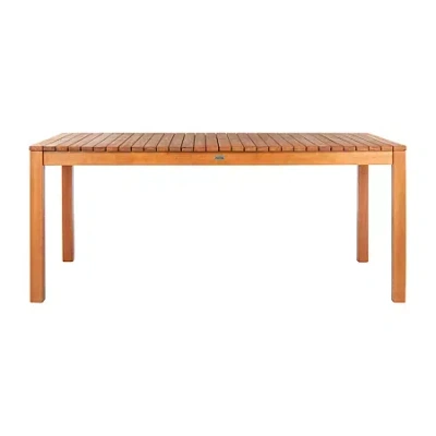 Safavieh Marson Patio Collection Dining Table In Sand
