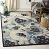 Safavieh Martha Stewart Hand Made Area Rug, Blue Contemporary Style Non-shedding In Multi