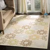Safavieh Martha Stewart Hand Made Area Rug, Creme Contemporary Style Non-shedding In Multi