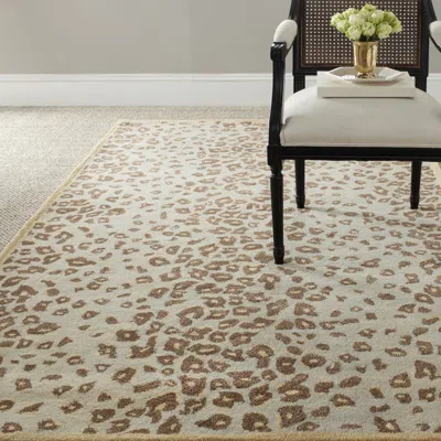 Safavieh Martha Stewart Hand Made Area Rug, Horizon Sandbge Novelty Style Non-shedding In Nude