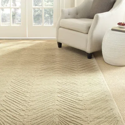 Safavieh Martha Stewart Hand Made Area Rug, Oolong Tea Gree Contemporary Style Non-shedding In Neutral
