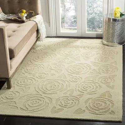 Safavieh Martha Stewart Hand Made Area Rug, Saguaro Contemporary Style Non-shedding In Neutral