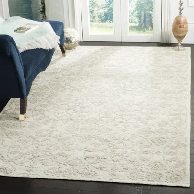 Safavieh Martha Stewart Hand Made Area Rug, Shale Traditional Style Non-shedding In Gray