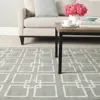Safavieh Martha Stewart Machine Made Area Rug, Cement Gray Modern Style Easy Care In Gray