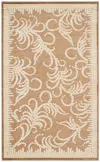 Safavieh Martha Stewart Machine Made Area Rug, Taupe Contemporary Style Easy Care In Brown