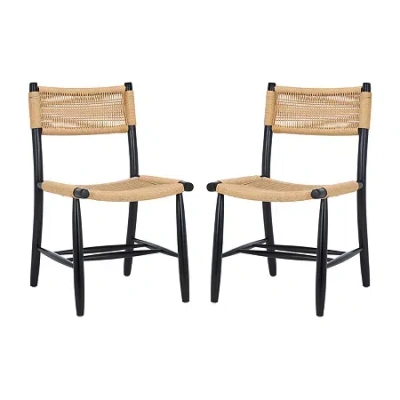 Safavieh Masha 2-pc. Dining Chair In Black