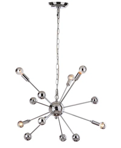 Safavieh 6-light Matrix Sputnik Pendant In Silver