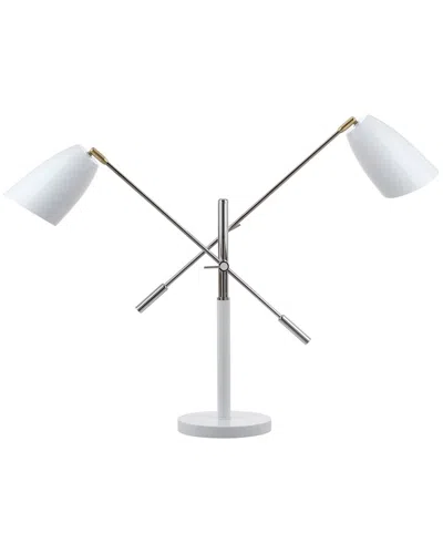 Safavieh Mavis 32in Adjustable Table Lamp In White