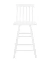 Safavieh May Wood Counter Stool