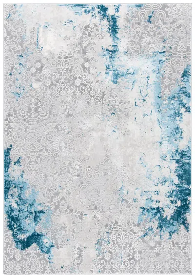 Safavieh Meadow Collection Rug In Blue