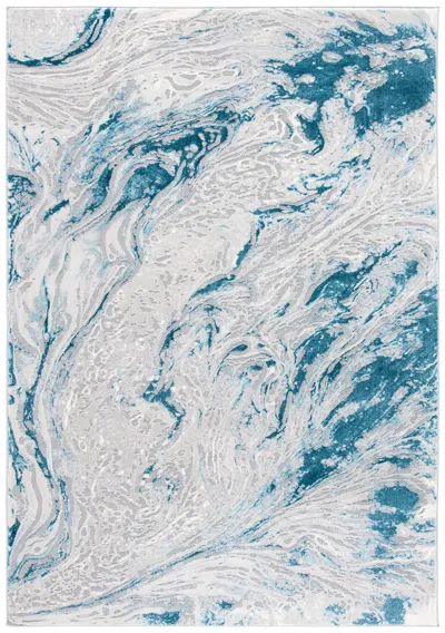 Safavieh Meadow Collection Rug In Blue
