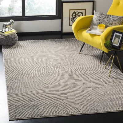 SAFAVIEH MEADOW MACHINE MADE AREA RUG, TAUPE CONTEMPORARY STYLE EASY CARE
