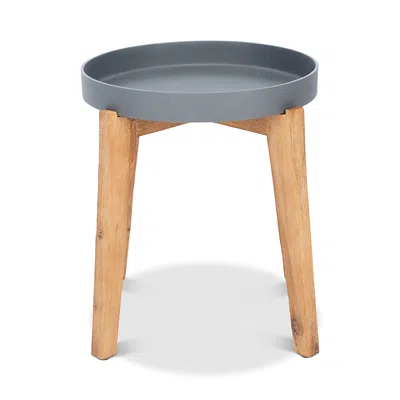 Safavieh Menria Outdoor Side Table In Gray