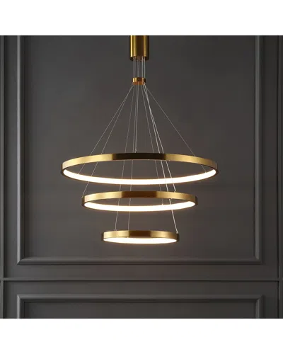 Safavieh Meranda 3-tier Chandelier In Gold