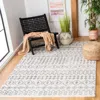 Safavieh Mercer Machine Made Area Rug, Ivory / Grey Bohemian Style Easy Care In Gray