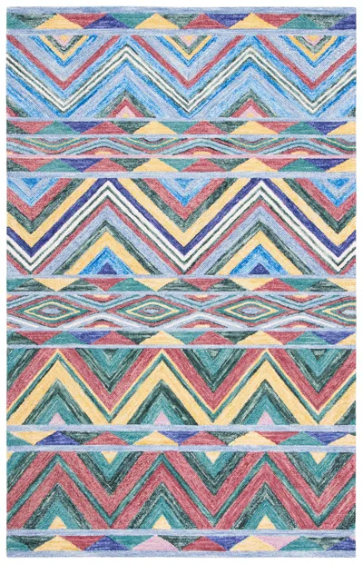 Safavieh Metro Collection Handmade Rug In Blue