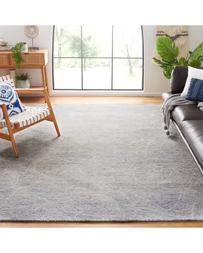 Safavieh Metro Fine Indian Wool Rug In Blue