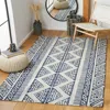 Safavieh Metro Hand Made Area Rug, Blue / Ivory Bohemian Style Non-shedding In Blue