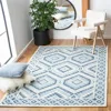 Safavieh Metro Hand Made Area Rug, Blue / Ivory Bohemian Style Non-shedding In Blue