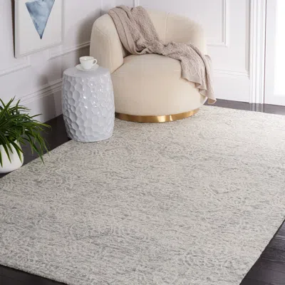 Safavieh Metro Hand Made Area Rug, Dark Grey / Ivory Transitional Style Non-shedding In Gray