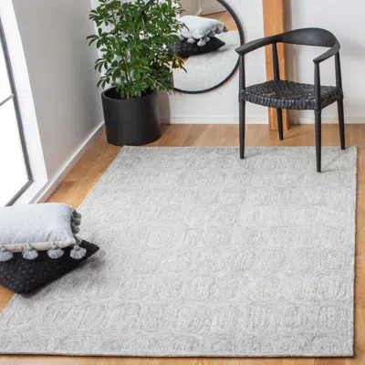 Safavieh Metro Hand Made Area Rug, Grey Contemporary Style Non-shedding In Gray